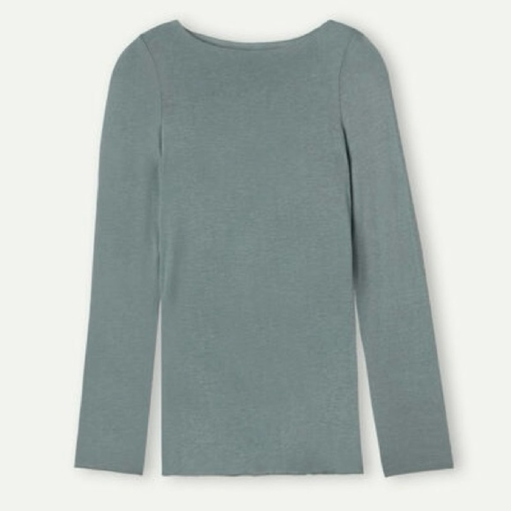 Intimissimi Boat Neck Modal Cashmere Ultralight Top